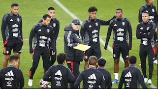 Casi definido: Jorge Fossati y el 11 que repitió en la práctica para enfrentar a Colombia