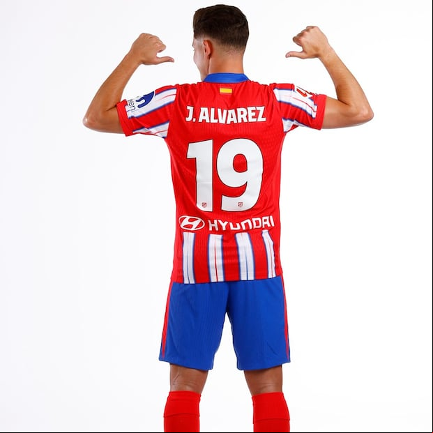 Julián Álvarez firmó por seis temporadas con Atlético de Madrid. (Foto: Atlético de Madrid)
