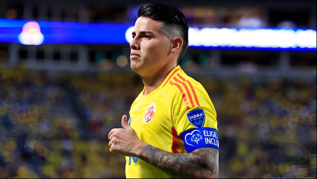 James Rodríguez es el capitán y uno de los líderes en Colombia. (Foto: Getty Images)