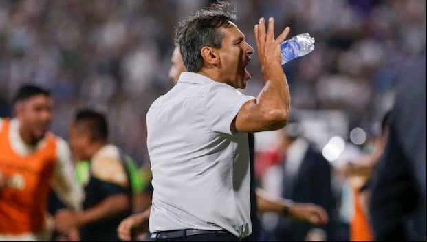 Fabián Bustos fue sancionado por celebrar un gol en la cara de los hinchas de Alianza Lima. (Foto: GEC)