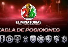 Tabla de posiciones de las Eliminatorias 2026: partidos y resultados de la fecha 16