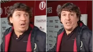 Ferrari tras la victoria de la ‘U’ ante UTC: “¿Qué quieren que hable? Si hablo algo, se ponen a llorar”