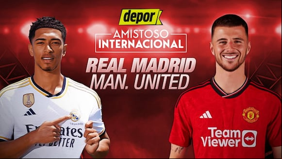 Real Madrid y Manchester Unites se miden en partido amistoso internacional. (Video: Real Madrid / Twitter)